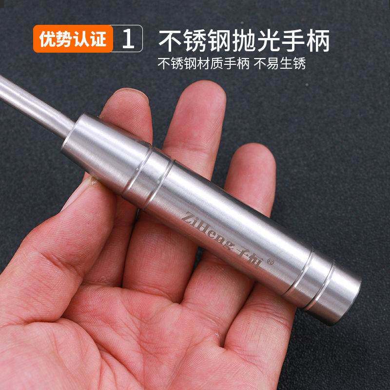 现货速发螺纹扎心钩钢筋钩桩心扎丝钩加长不锈钢钢筋工扎钩高硬度