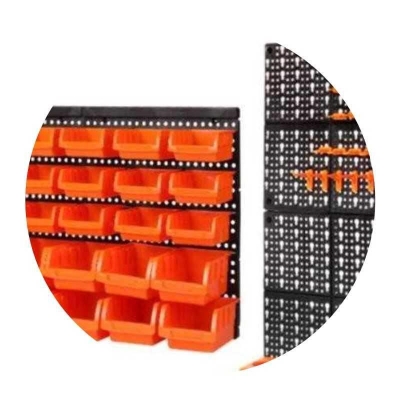 现货速发工具墙挂板落地洞洞板五金工具挂件架洗车店挂墙收纳物料