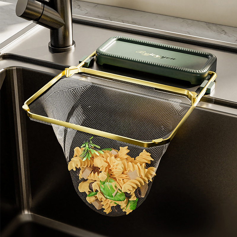 速发水槽沥水剩厨房水池垃圾过滤网洗菜池防堵网架饭菜厨余杂物滤