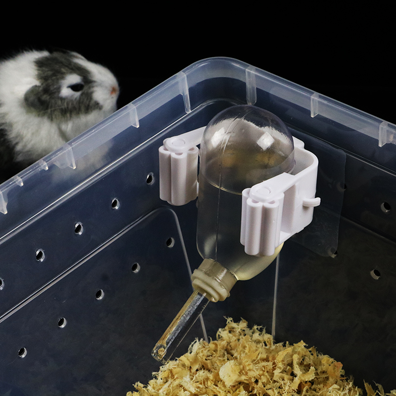 速发小仓鼠水壶刺猬睡鼠仓水器贴固定器饮水壶金丝熊喝鼠喝饮水器