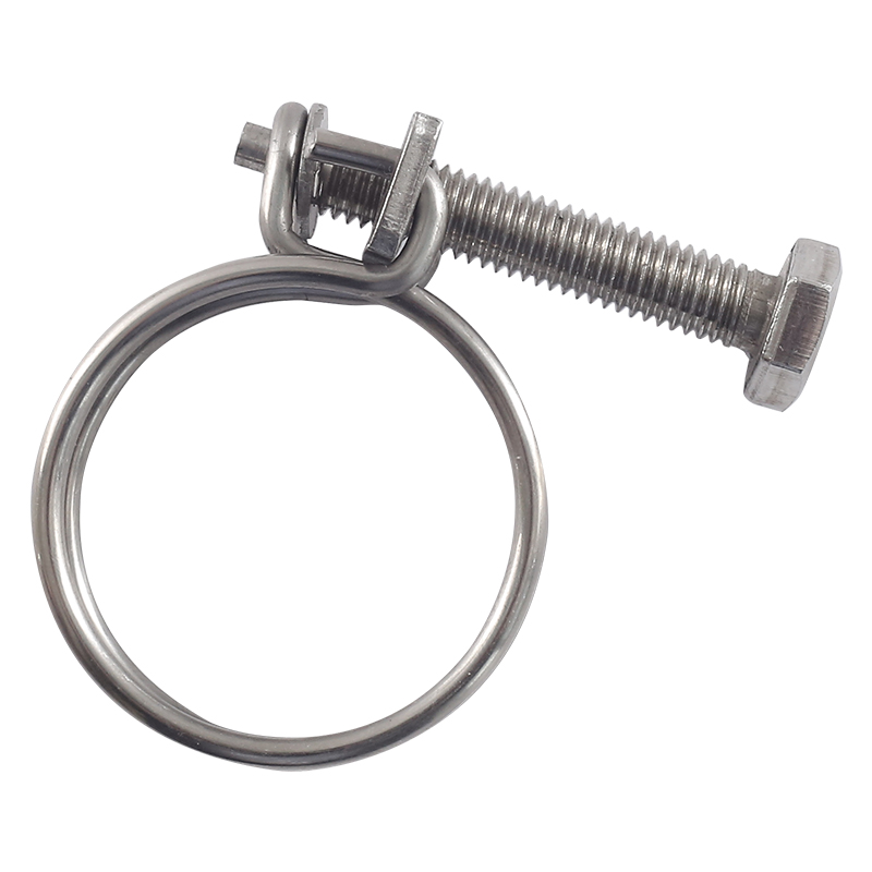 速发04不锈钢钢丝钢卡双箍丝喉箍 强力钢丝箍 橡胶管 箍水管夹头