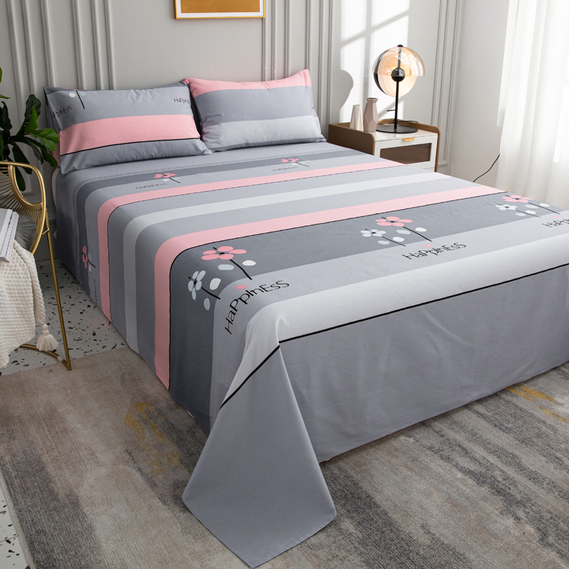 速发单件100床棉床上用三件8单人学生宿舍1.套米加大被单全罩