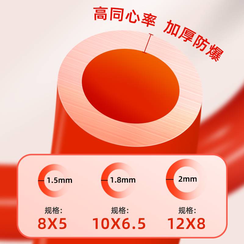 速发PU弹簧气管软管螺旋伸缩空压机气泵高压汽管快速接头气动风管