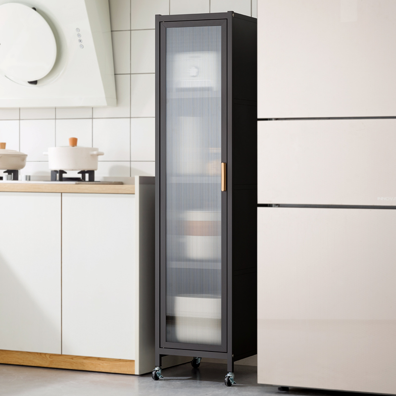 速发收纳缝缝超窄柜边缝冰箱化妆夹厨房窄隙收纳储物室缝置物架侧