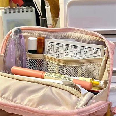 速发用心造文值袋小众可爱高颜笔孩初高中大容量冷门物具盒