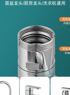 速发多延纯防溅水嘴面盆清洗神器通用加长管厨房能铜功长