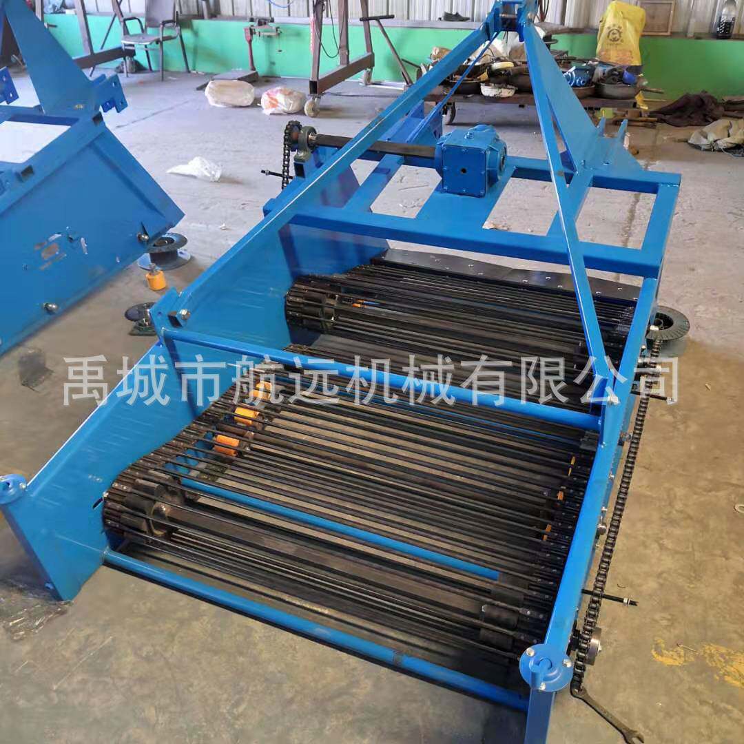 加强双层链排的关防风白芷柴胡收获机 甘肃地下根茎中材挖掘机