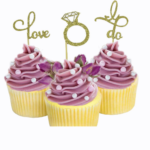 新品Tanabata Valentines day gold Ecake card insertion love