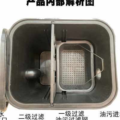 极速包邮地埋式塑料隔油池油水分离器隔油井厨房餐饮X成品隔离井
