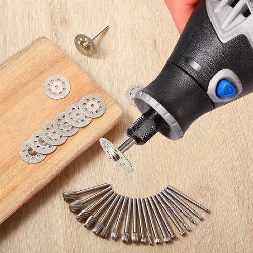 极速20aPcs Carbide Rotary Burr Diamond Cutting Wheel Rotary