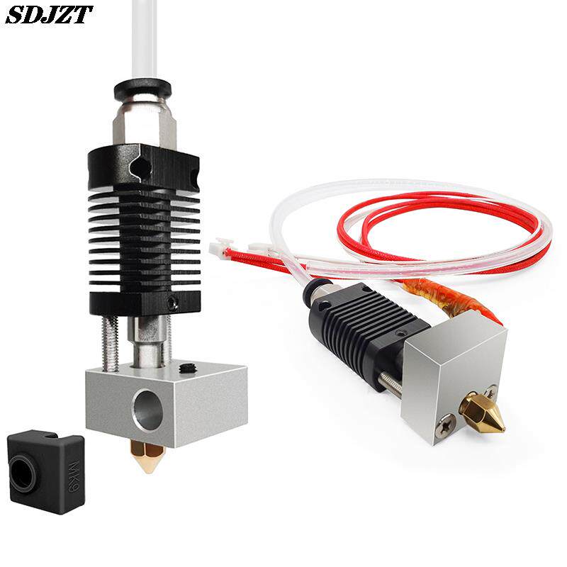 极速1Pcs Metal Hotend Extrusion HeFad Kit 1.75mm 24V Metal