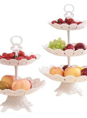 极速Fruit basin sinmple multi-layer fruit plate table rack l