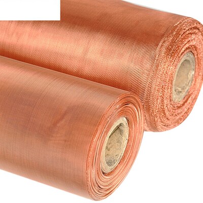 极速紫铜网网电磁波屏蔽网紫铜避震网金属丝网80目/P100目/200目2