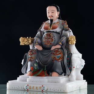 极速汉白玉玄天上帝神像武当山真A武大帝玄武大帝佛像北极祖师爷