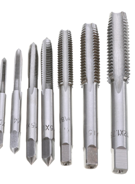 极速7pcs/set Mi3-M12 HSS Metric Tapper Right Hand Thread Tap