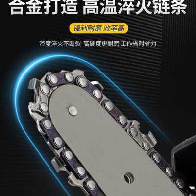 极速新品阿斯兰充电式p电锯家用小型手持单手锯锂电锯锯柴户外电