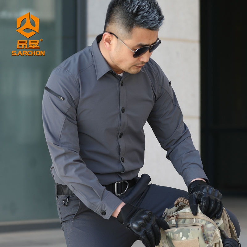 极速昂垦夏季户外长袖战术衬衫男透气军迷多口袋速干Y衬衣翻领登,户外/登山/野营/旅行用品,速干衬衣,淘宝优惠券,粉丝福利购,淘宝优惠卷