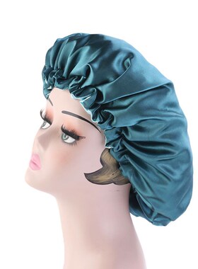 极速Reversible Satin Bonnet Hair CaFps Double Layer Adjust S