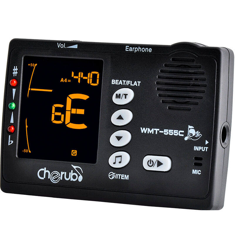 极速小天使cherub小提琴调音器吉他尤克里N里校音器通用电子人声