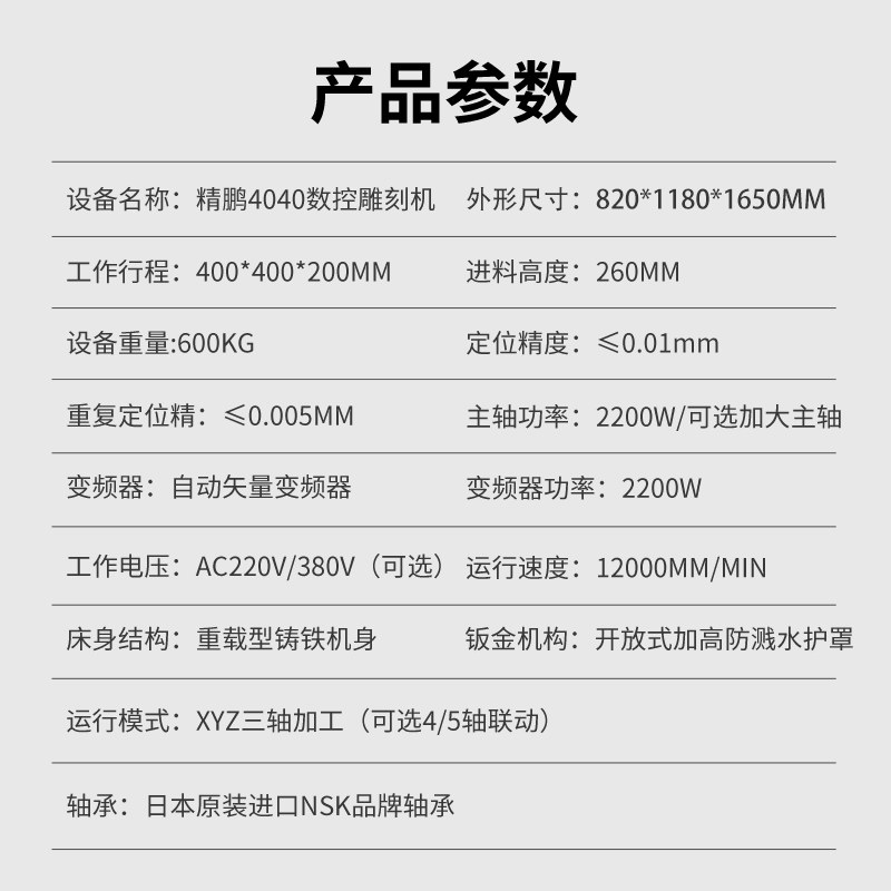 极速数控精雕机高精度雕铣机小型雕刻机cncN 全自动四轴五金金属