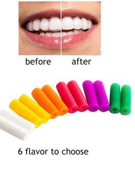 极速2Pcs/Box Djental Orthodontic Aligner Chewies Teeth Invis