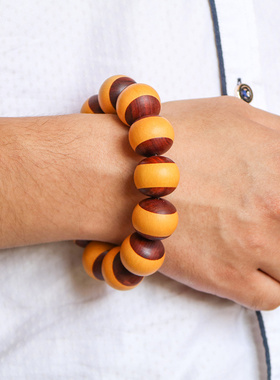 新品天然文玩葫芦红木红酸枝手串把E玩手捻佛珠手把件念珠手链手