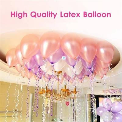 极速20/50/100 Pcs 10inch 1.5xg Round Latex Balloon Happy Bir