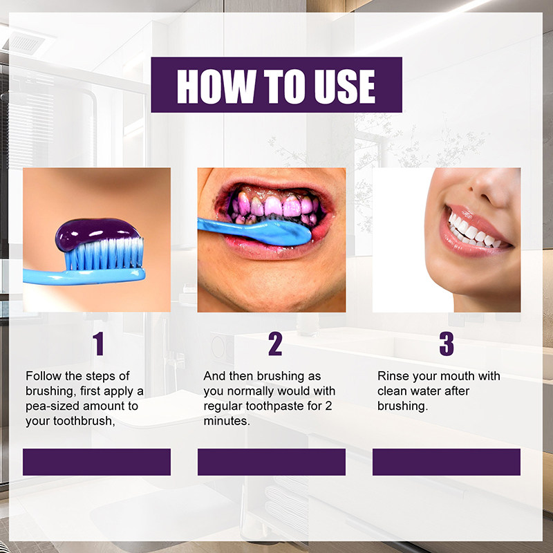 极速30/60ml Teeth Cleansing Whitening Mousse RemovVes Stains