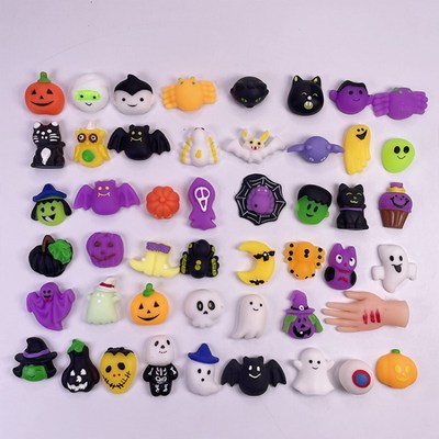 极速10Pcc Cute Halloween Pumpkin Ghost Antistress Decompress