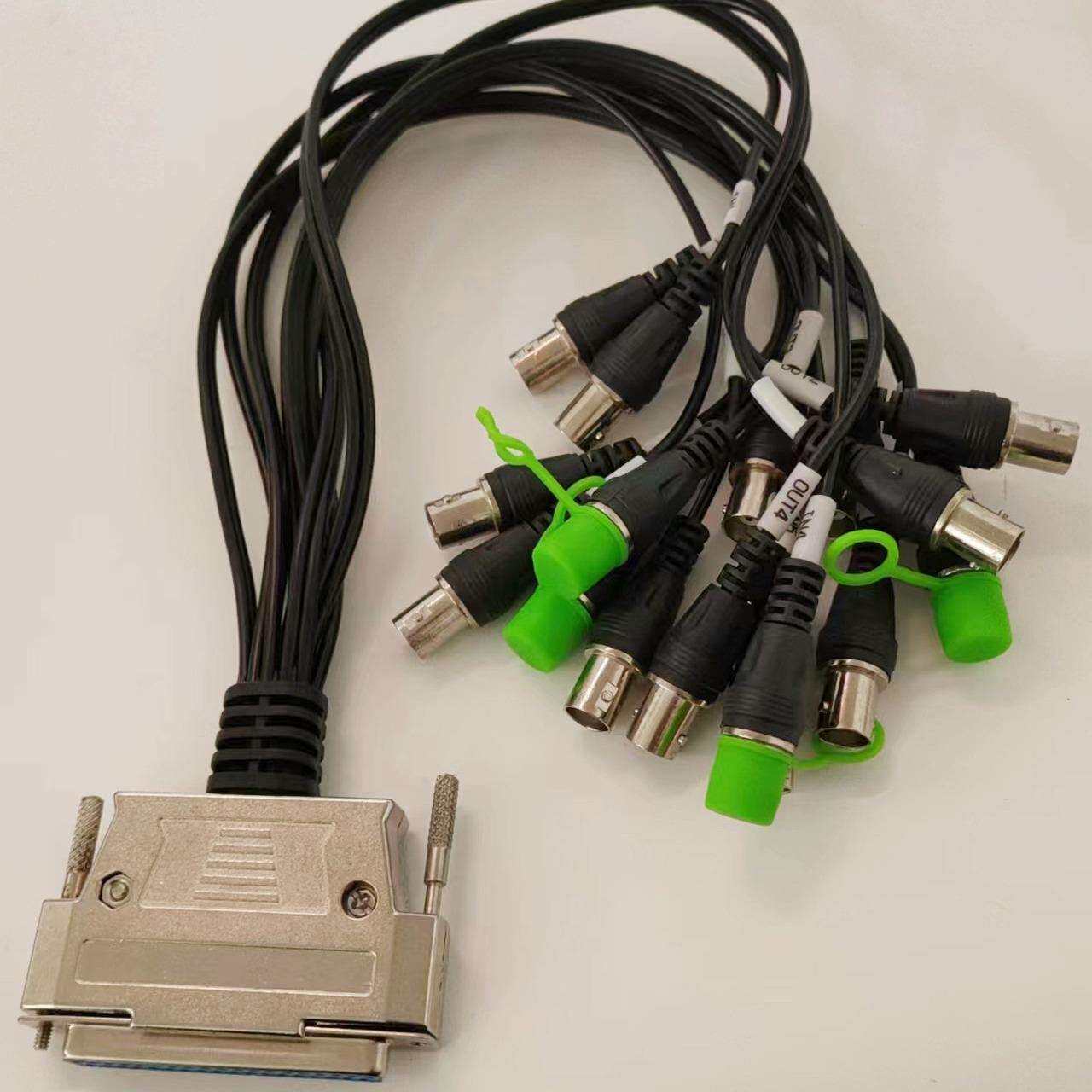 DB37母转16个BNC监控线安防监控配线