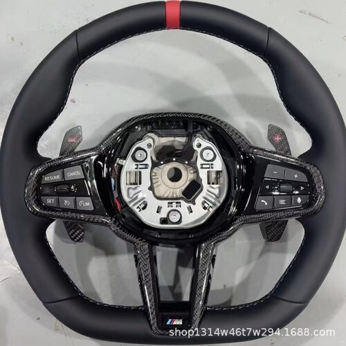 适用于宝马全系改装F底座全皮方向盘总成F10 F15 M3 M5 3系5系X7