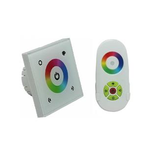 64种静态颜色11种变化模式12-24VLED灯带RGB全彩触摸控制器面板