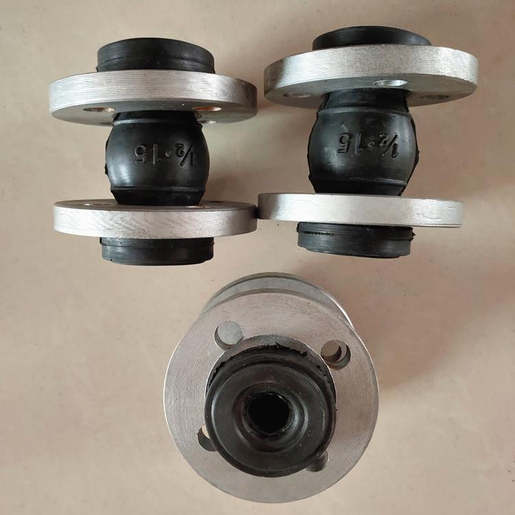 DN1520小口径法兰式橡胶接头GBT2506船用橡胶挠性软连接膨胀节
