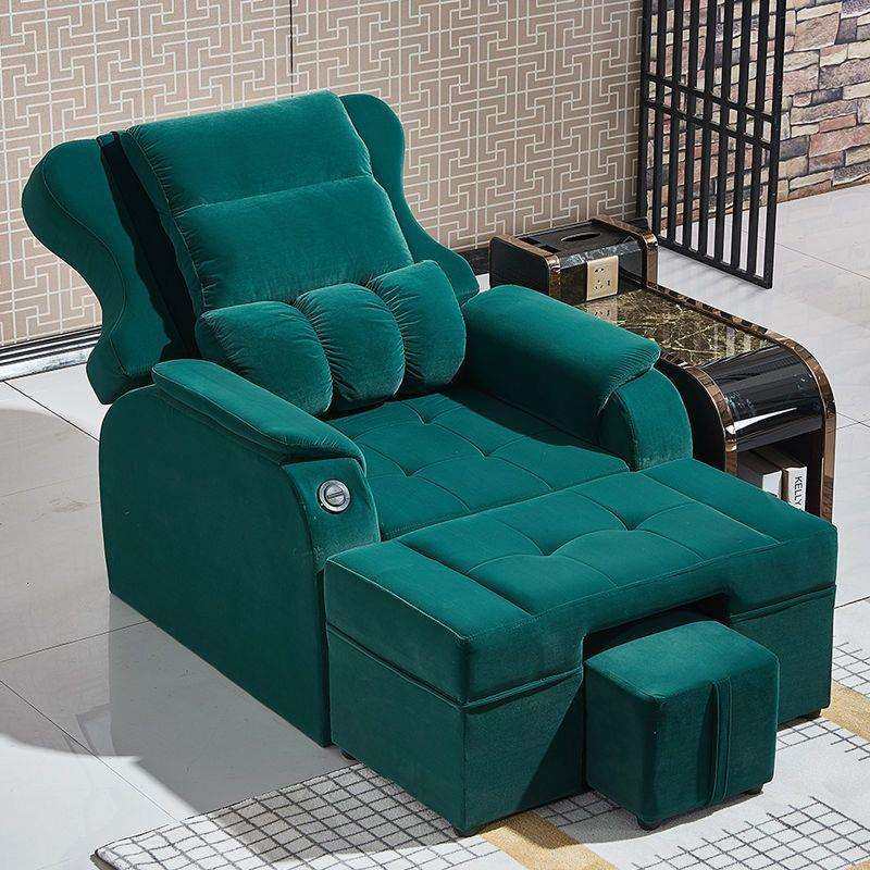 足疗沙发电动足浴沙发躺椅美甲沙发美足按摩床洗浴中心休息床休闲