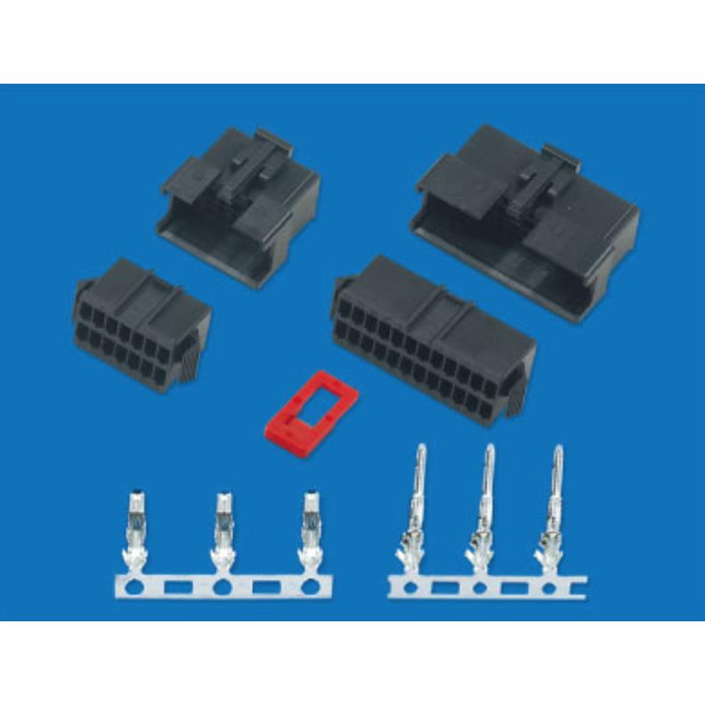 红星白色双排HX25022SM-2*2PN2*3PN2*4PN2*5PN2*6PN接插件