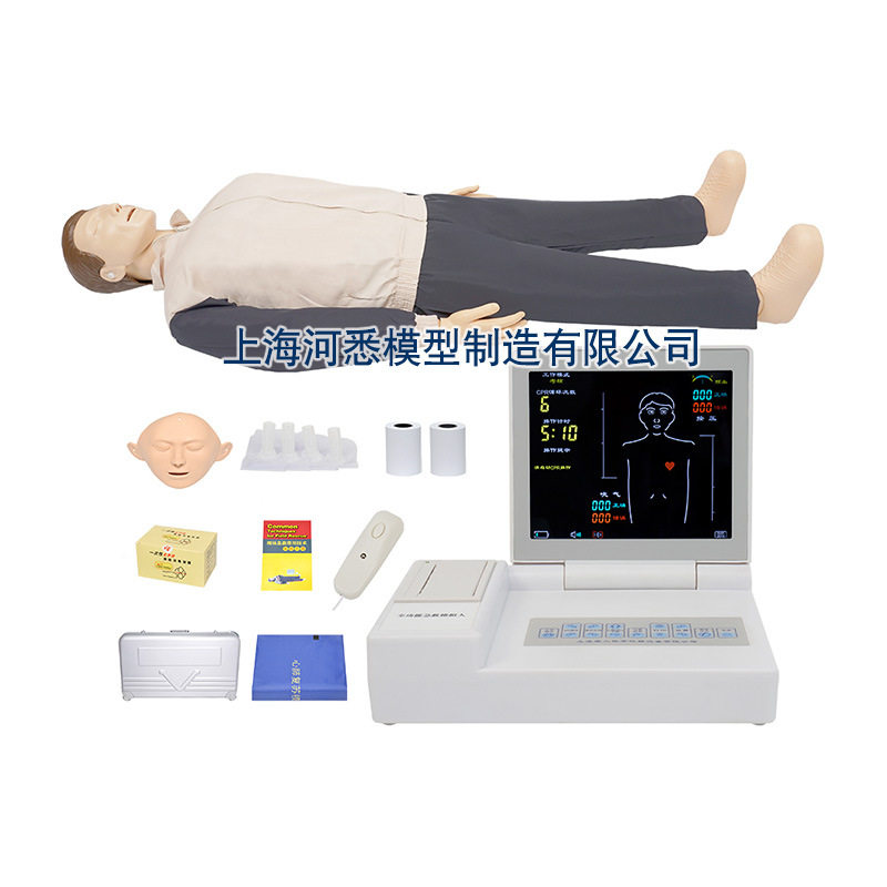 高级全功能急救模拟人 高级综合急救CPR训练模型橡皮假人