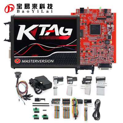 KTAGV7.020V2.25RedPCB红色欧版ECU编程仪不限点数可联网