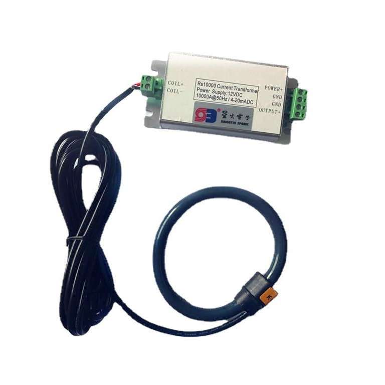 罗氏变送器罗氏线圈互感器 ROGOWSKI 1000A/100mV DC4-20mA 0-5V