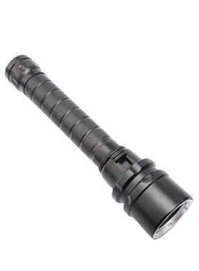 水下照明手电3LEDL2白光黄光18650充电铝合金潜水手电