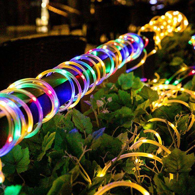 太阳能灯户外庭院灯带led室外防水阳台布置灯串花园景观装饰树灯