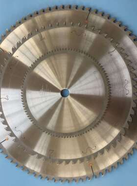 推台锯整套锯片108T加底锯锋利机用合金切铝专用切割机锯铝机