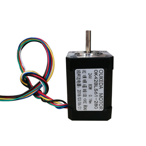 OK42BLS61-280DC24V0.1NM83W8000RPMNema17DCmotor