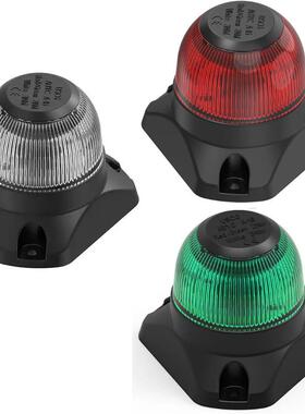 10-30VLED船用灯锚式全圆灯2海里能见度折叠式尾灯红光绿光白光