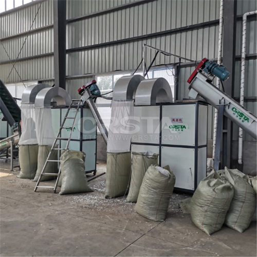 上海塑料瓶片大小轻重分选机HDPE-PP混合塑料比重风选机
