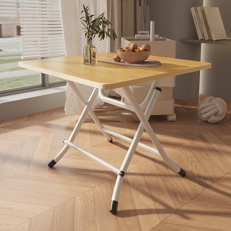 简易出租屋靠墙可折叠桌折叠餐桌小桌子户外家用摆摊便携吃饭方桌