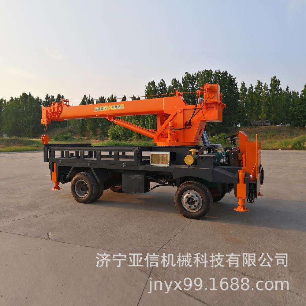 工厂出售园林绿化背树四不像随车吊3吨四轮吊车6吨自备随车吊