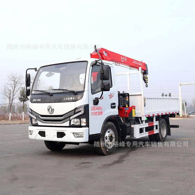 东风多利卡蓝牌3.5吨随车吊价格货箱可做到4.2米长