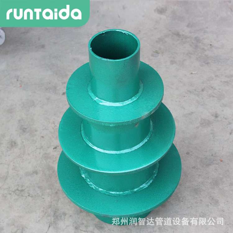 不锈钢通风防水套管dn100 国标钢制穿墙止水套管多盘刚性防水套管