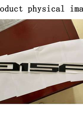 黑色 字牌 尾门嵌入字母标志 兼容 Ford  F-150 2018 2019 2020