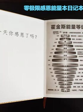 极速零极a限归零工具感恩日记本能量本谢谢你我爱你清理本每日记